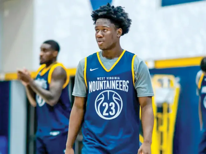 WVU's Sadler making an impression during practice